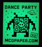Glow-In-The-Dark Inkjet Vinyl Glossy Phosphorus Stickers