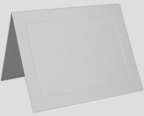 Baronial No.5 Panel Note Cards for Inkjet or Laser Printers