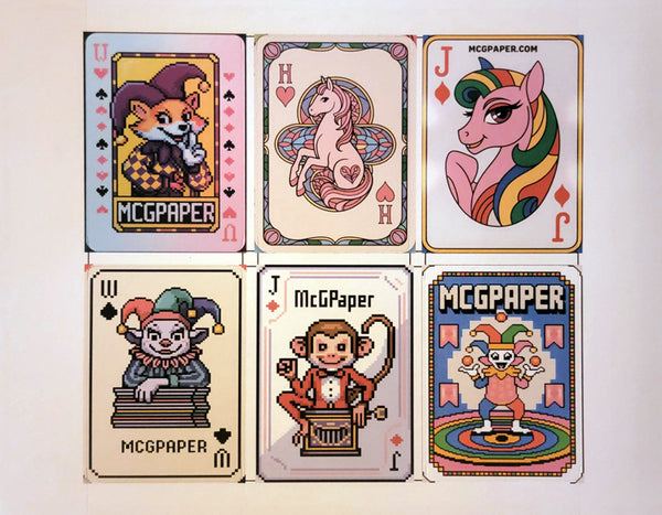 Playing Cards for Inkjet or Laser Printers