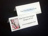 Blank Place Cards for Inkjet and Laser Printers