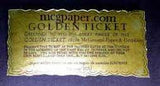 Laser Printable Silver or Gold Metallic Labels