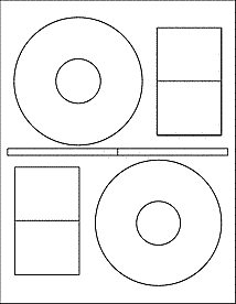Printable Blank CD Stomper Labels Refill Sheets – mcgpaper