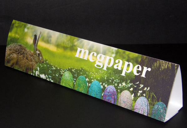 Table Tent Cards Rectangle Horizontal Format