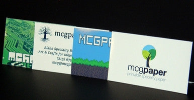 Business Cards 65 Lb. Smooth or Linen Finish