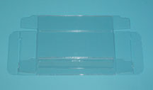 rPET Crystal Clear Pop & Lock Box, 4 1/2 x 1 1/2 x 5 7/8, 25 Pack