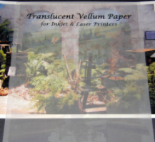 8.5 X 11- Vellum Translucency Paper for Laser Printers