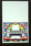 Glossy Inkjet Note Card Singles and Envelopes