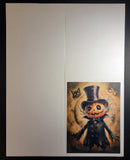Greeting Cards - Quarter French Fold Art Canvas Textured