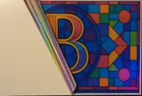 Rainbow Vinyl Bumper Sticker Paper Gloss Finish for Inkjet