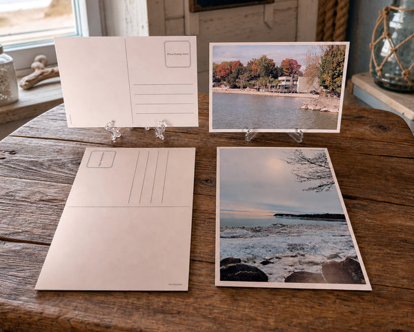 Blank Inkjet Address Postcards 4x6 or 5x7 Glossy Finish