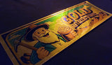 Gold Reflective Glossy Vinyl Sheets for Inkjet Printers
