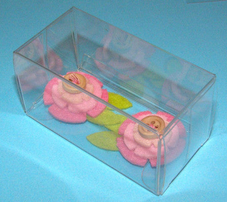 1.5 x 1.5 x 1.5 Crystal Clear Boxes® Pop & Lock Bottom- 10