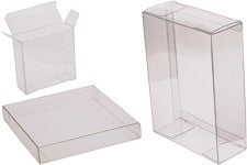 m£№♡CrystalBox Amazon.com: 50 Pack Clear Plastic Transparent Crystal Boxes
